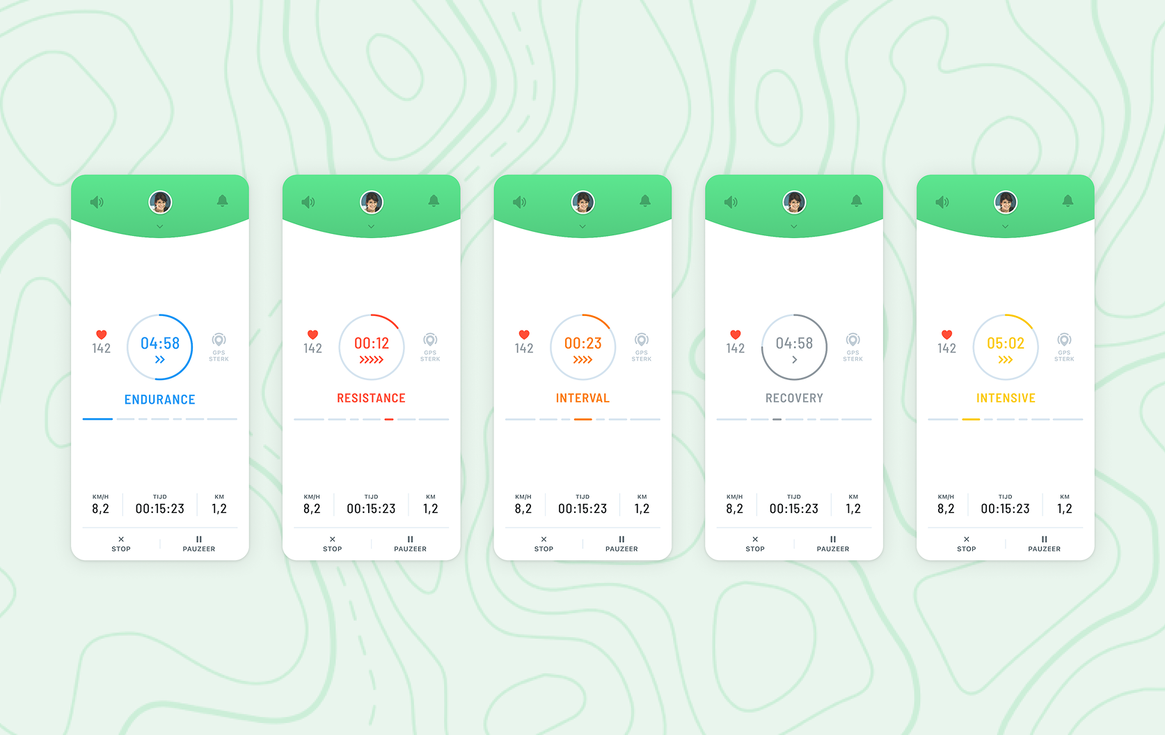 Start 2 Run Mockup Collection