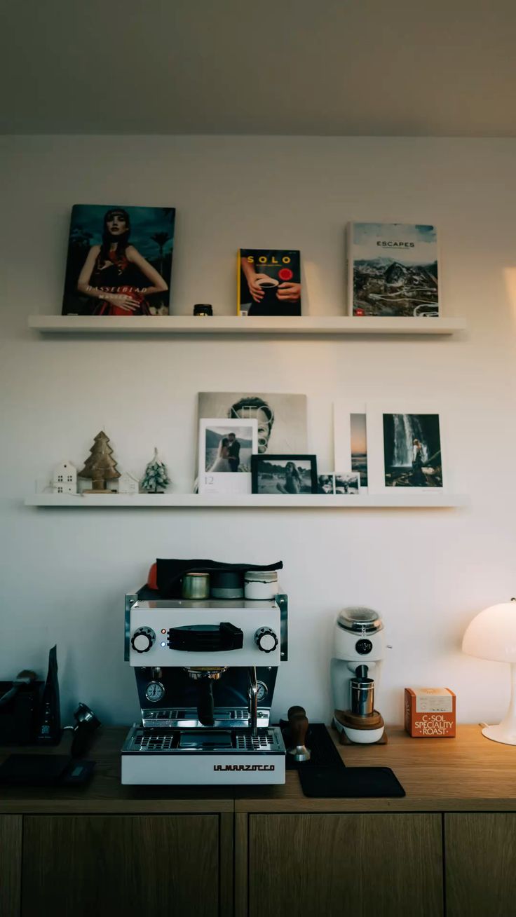 Man sitting among art supplies in a home studio garage