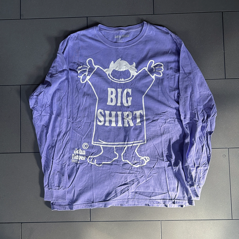 "I got a big shirt" John Mayer tour longsleeve