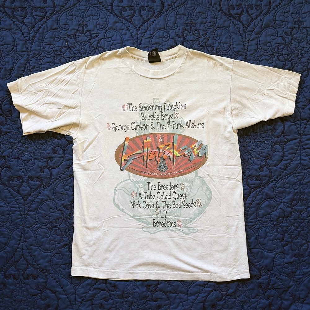 Smashing Pumpkins, George Clinton, The Breeders, A Tribe Called Quest, Nick Cave, L7m, Boredoms