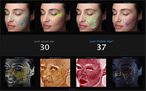 a skincare analysis imaging system