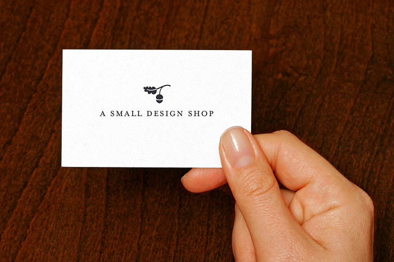 A Small Design Shop logo design, 2006