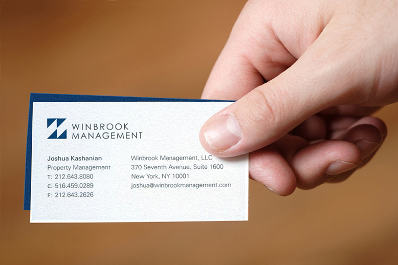 Winbrook Management logo design