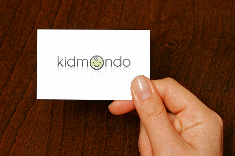 Kidmondo (baby blogging platform) logo design, 2007