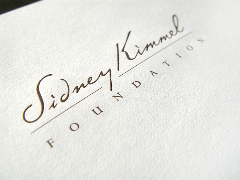 Sidney Kimmel Foundation logo design