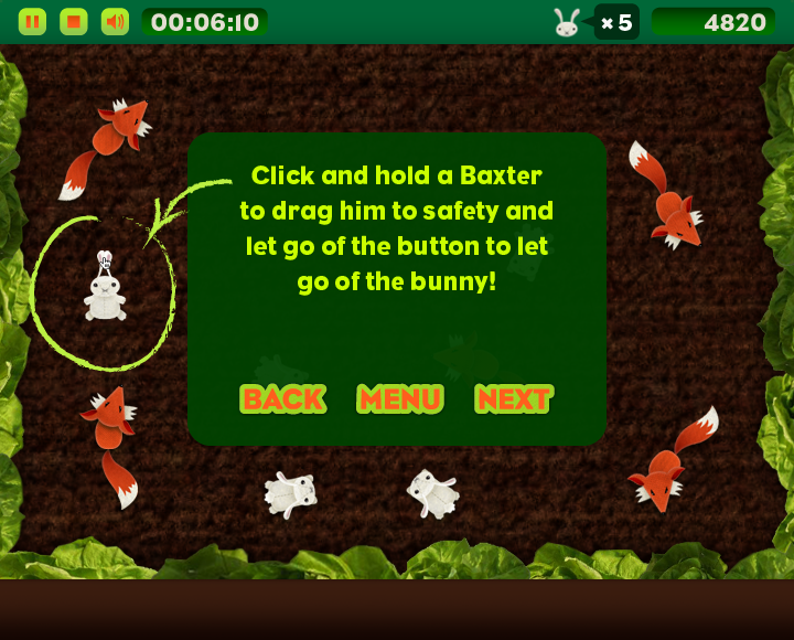 Character and game design for Fluffy Panic, a promotional digital card for Fluid HK
