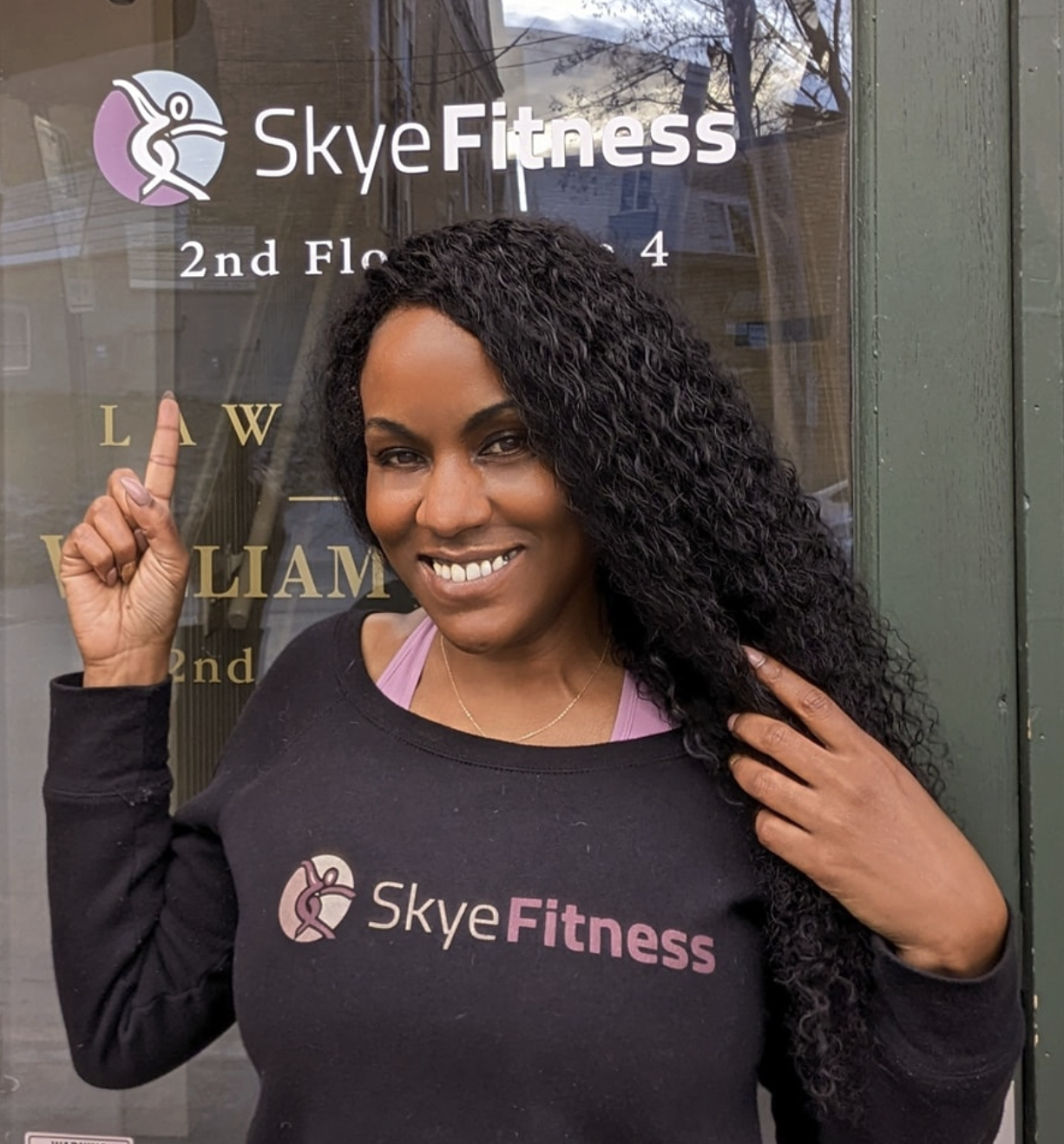 SkyeFitness logo design