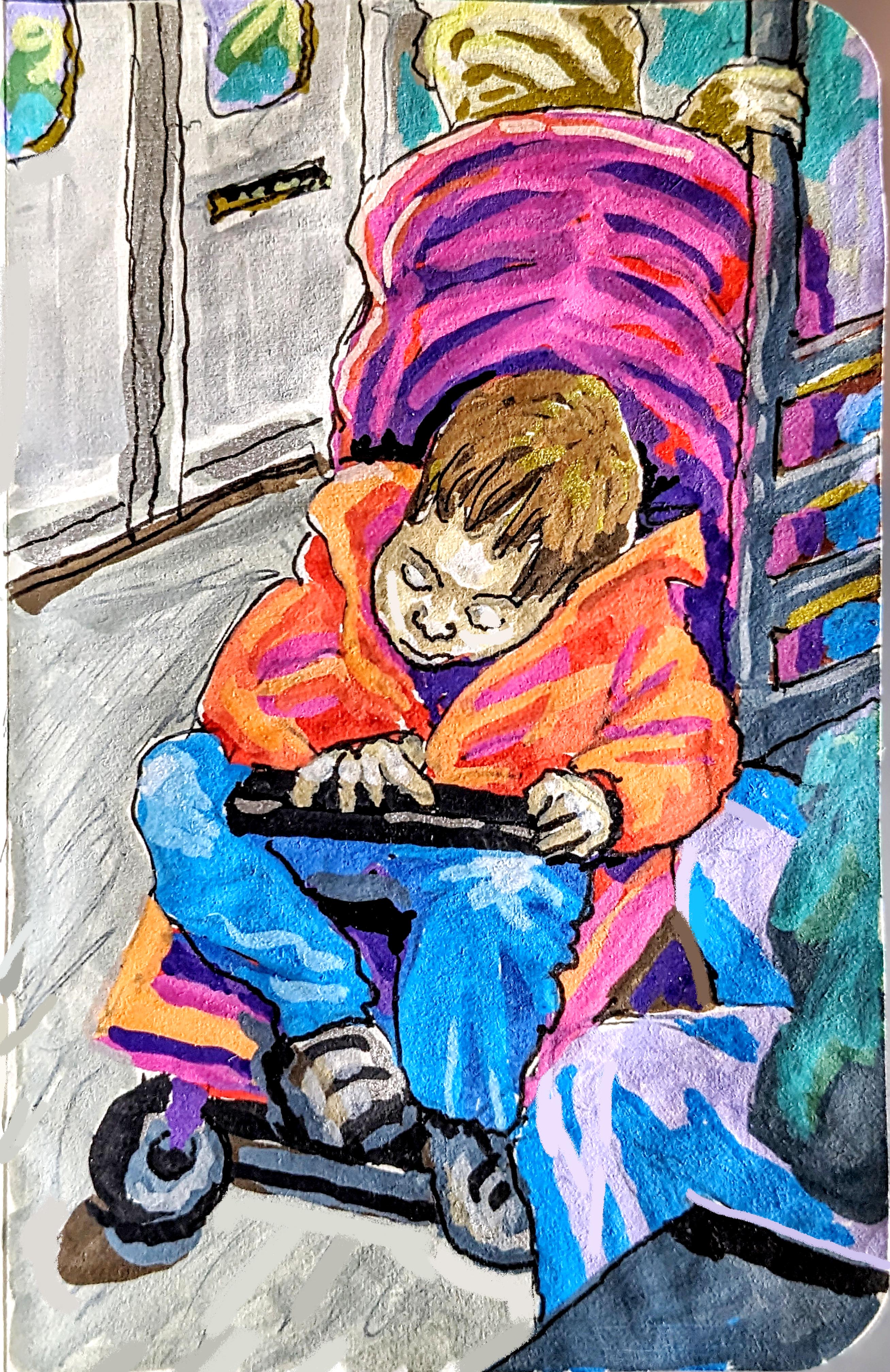 if you see something suspicious in the station or on the train