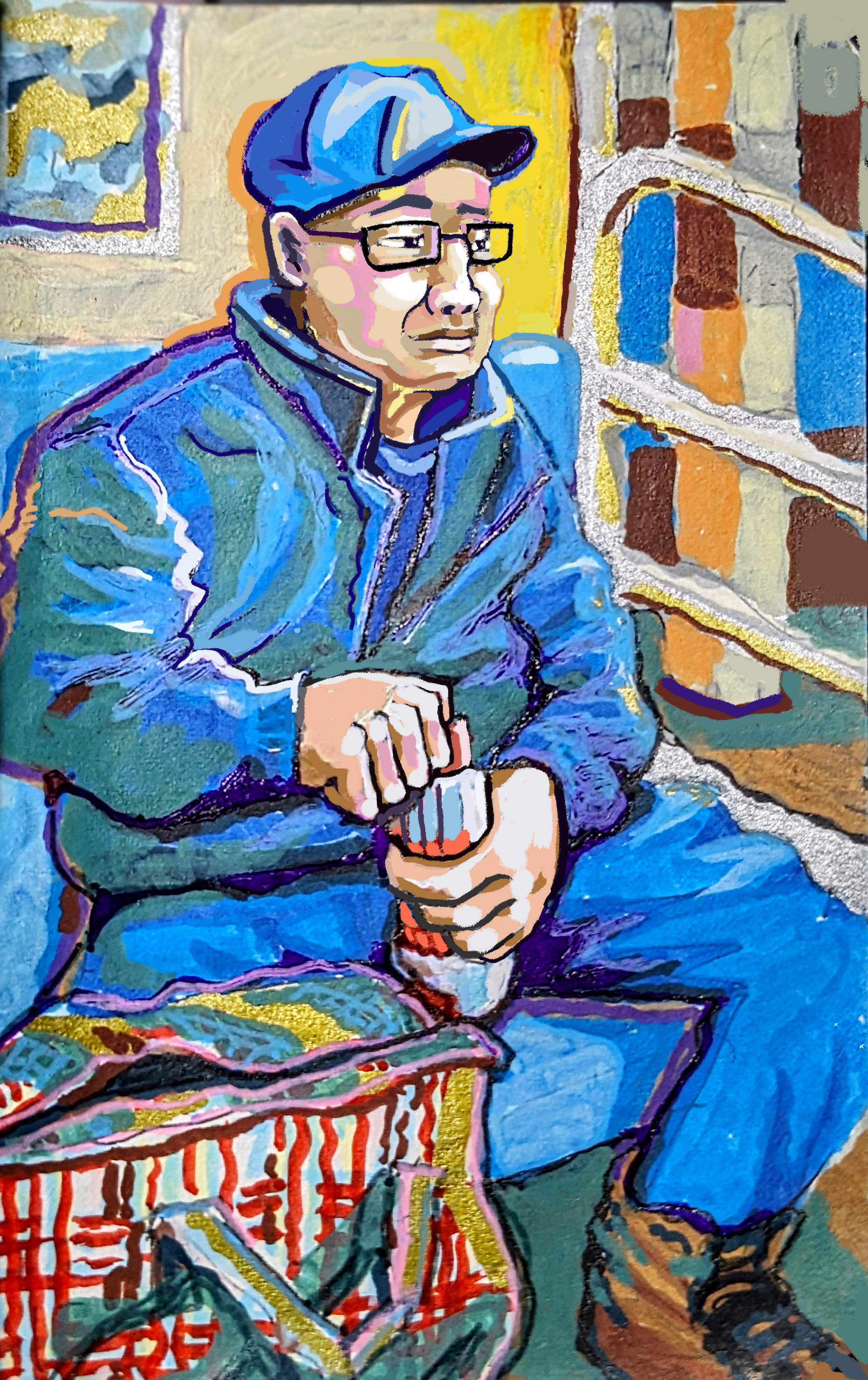 it is against the rules and very dangerous to ride or walk between train cars