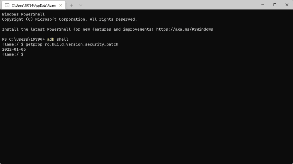 Pixel 4 January 2022 update