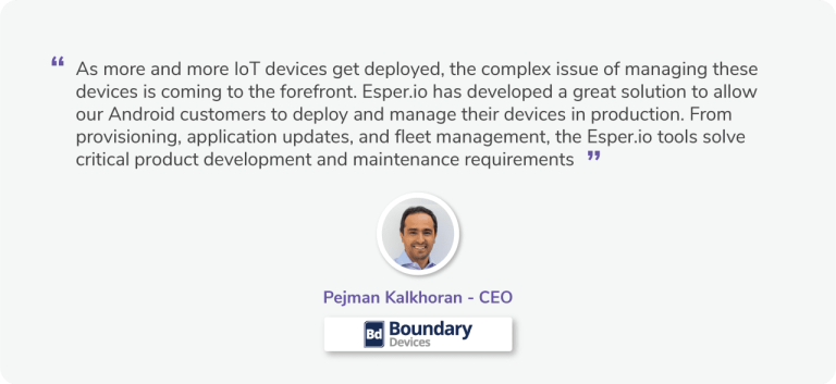 Quote from Boundary Devices