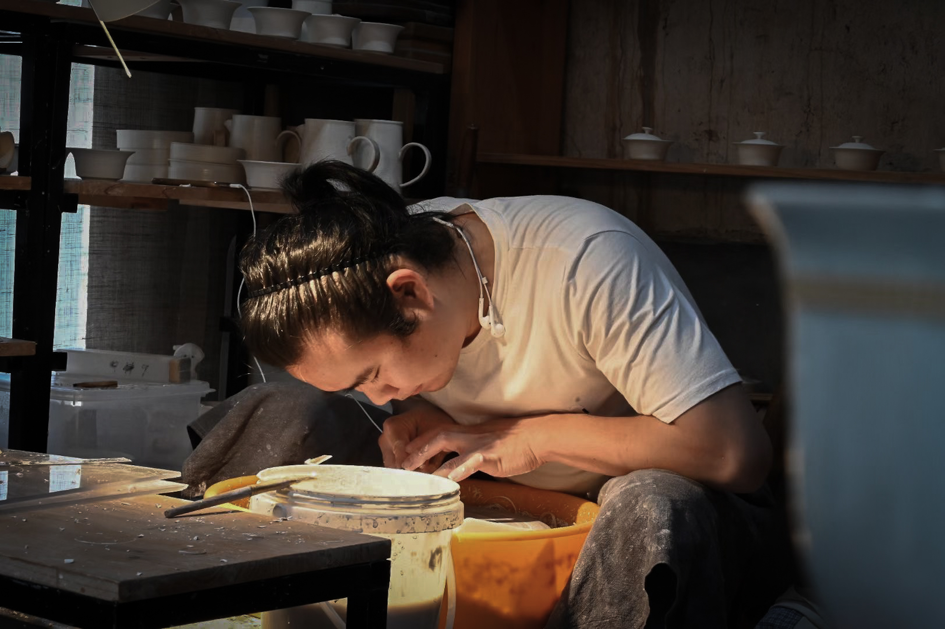 DEHUA WHITE PORCELAIN at Taiwu Gallery