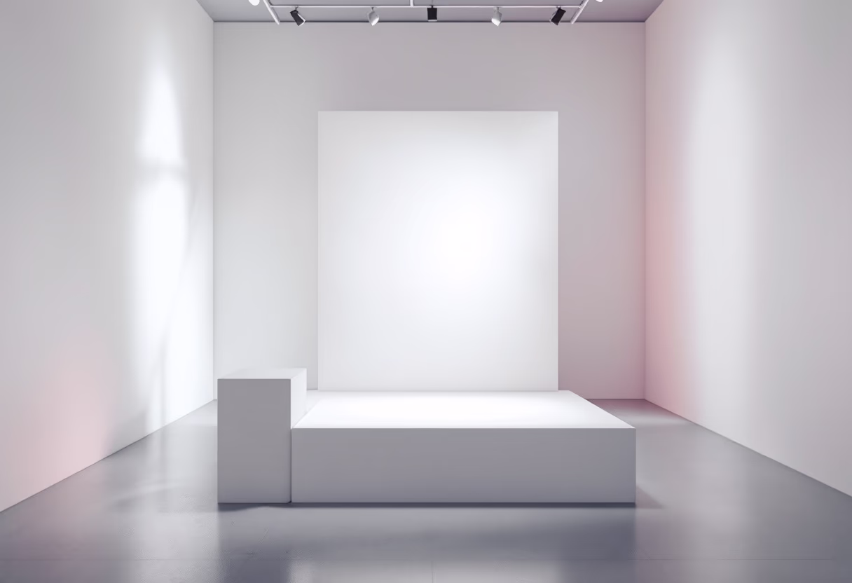 mobile app interface (for ai saas company) - scenario 4 (artistic element)