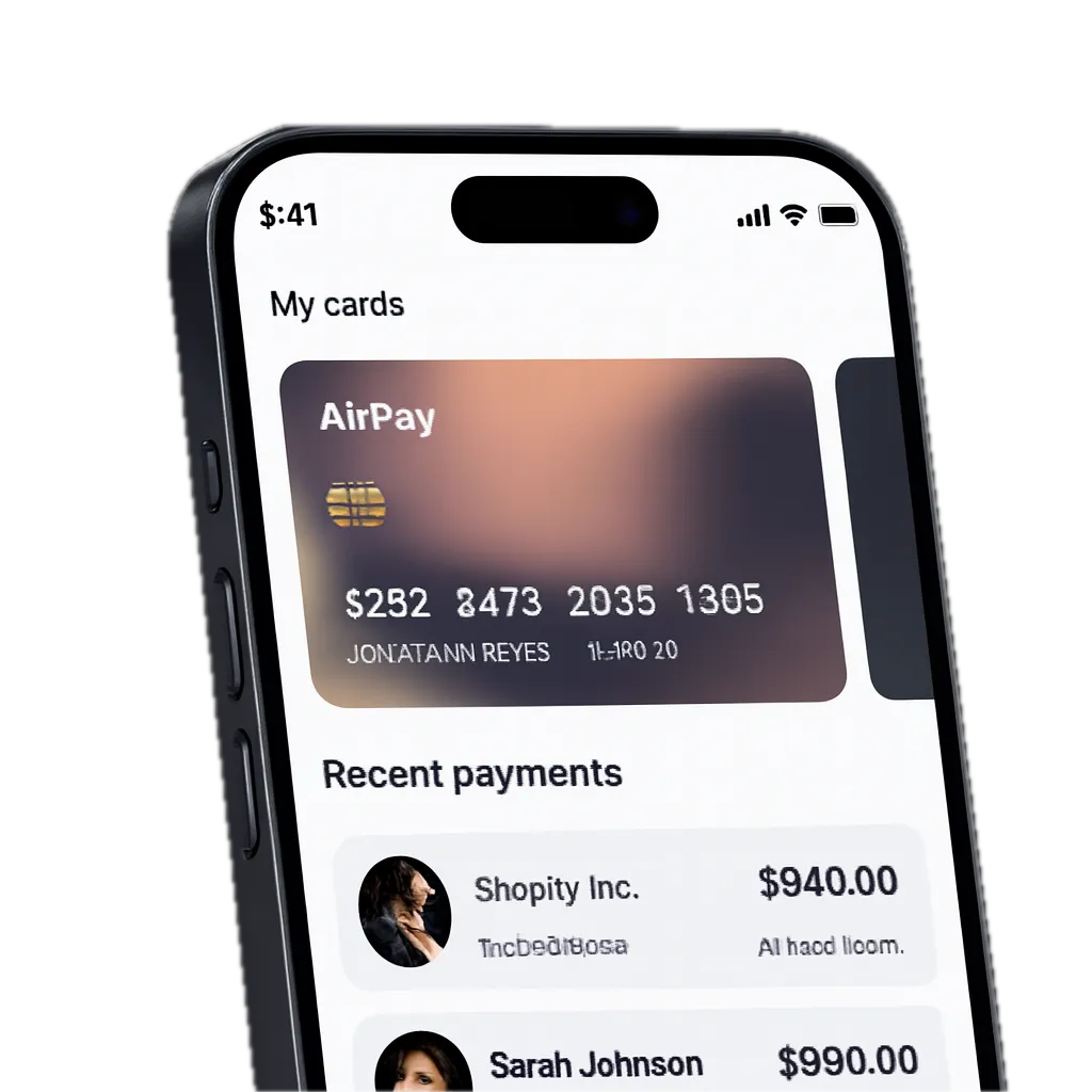 AirPay webflow template image