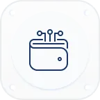 A picture of a sink with three faucets in it.