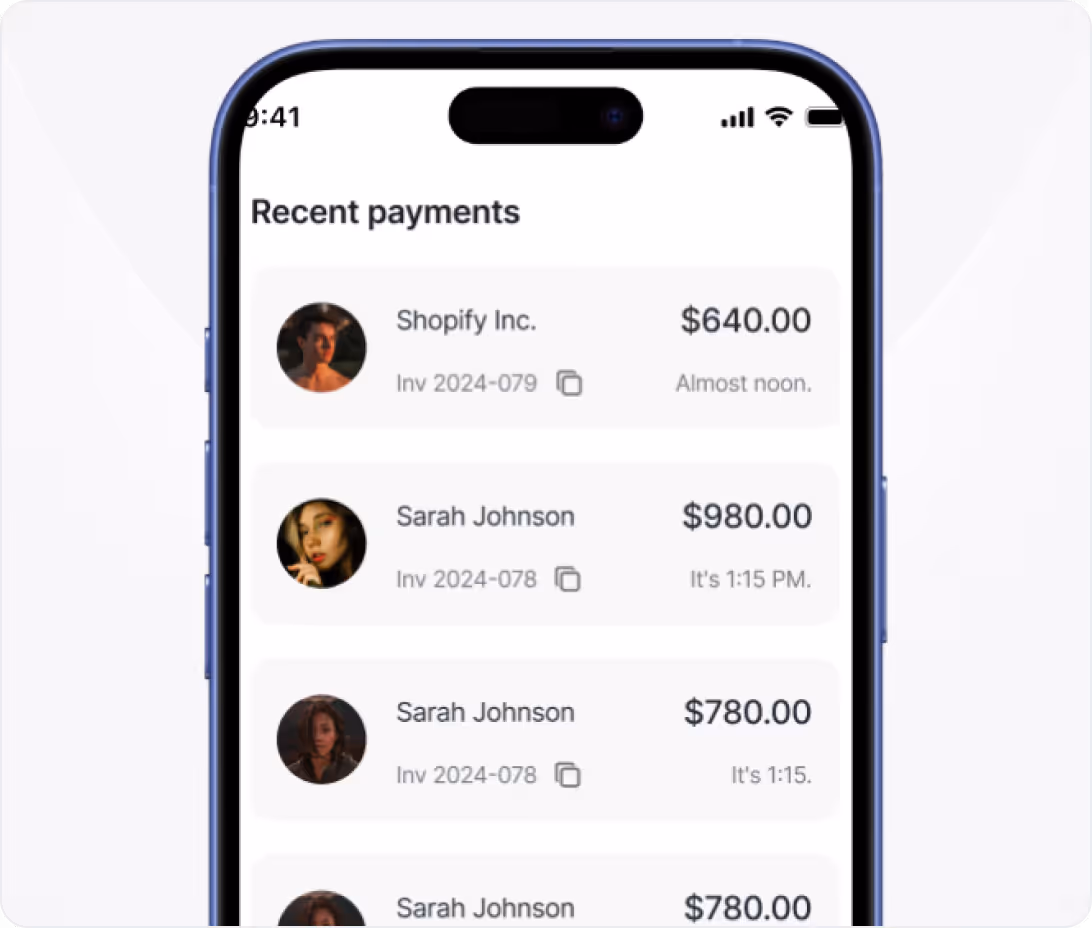 AirPay webflow template image