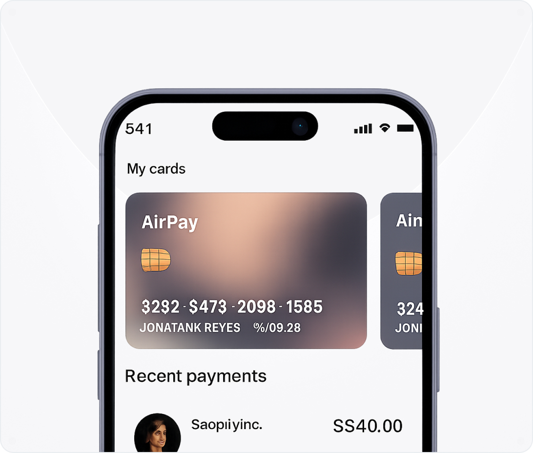 AirPay webflow template image