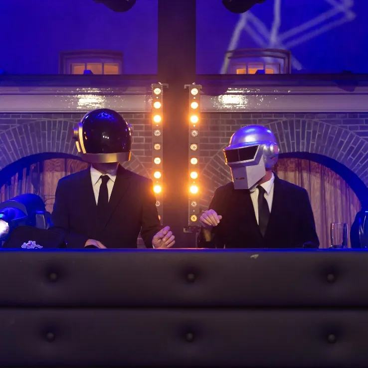 Daft Ponk-liveact van Flexcitement op een evenement