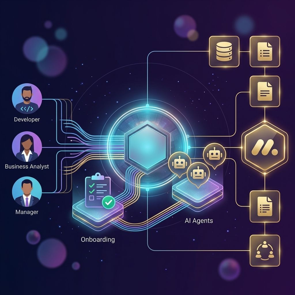 חיבור בין מפתחים, סוכני AI וארגון בתהליך onboarding מסודר