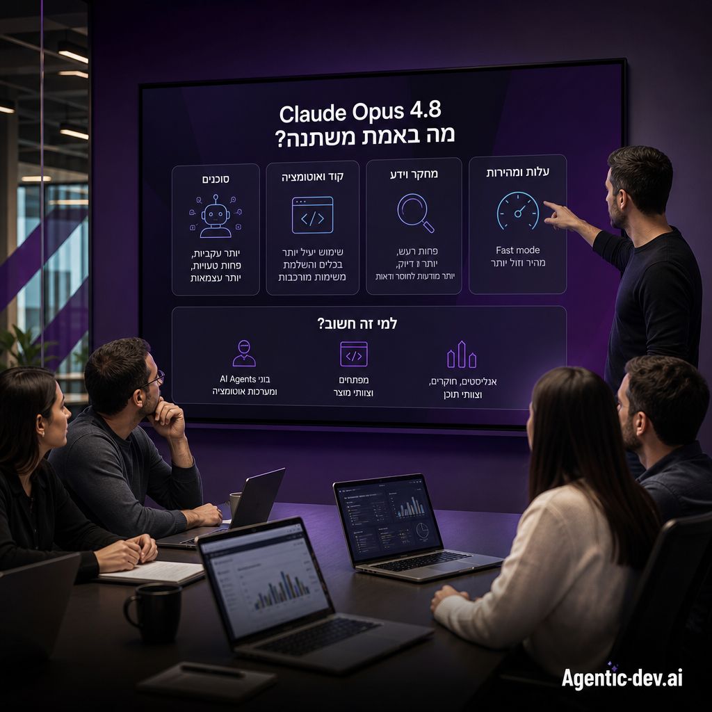 Business and developer teams evaluating Claude Opus 4.8 for AI agents, automation, and enterprise workflows