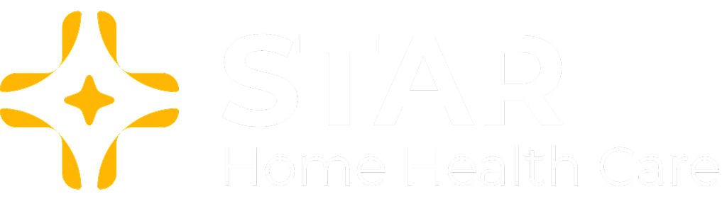 The Star Home Health Care logo on white text