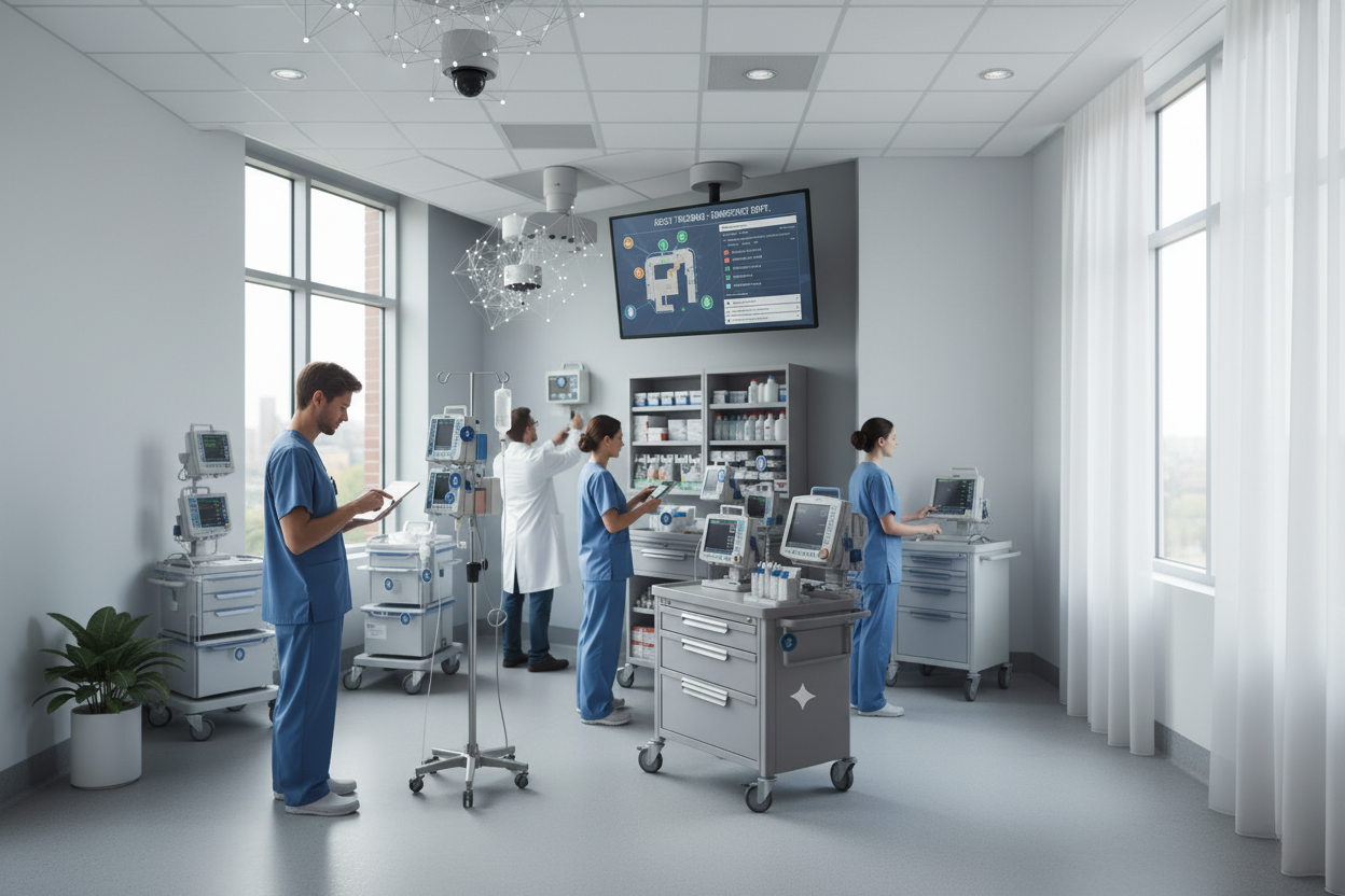 image of augmented reality service demonstration for a retail business