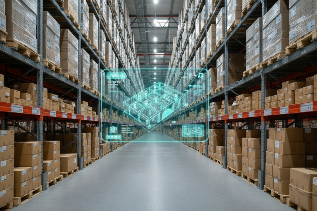 a high resolution photo of a conveyor belt in a manufacturing plant production line