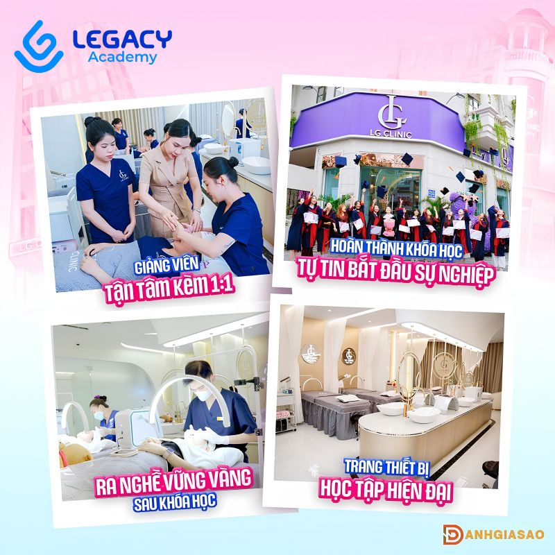 Học nghề Spa tại Legacy Academy có uy tín không? Đánh giá chi tiết từ A-Z