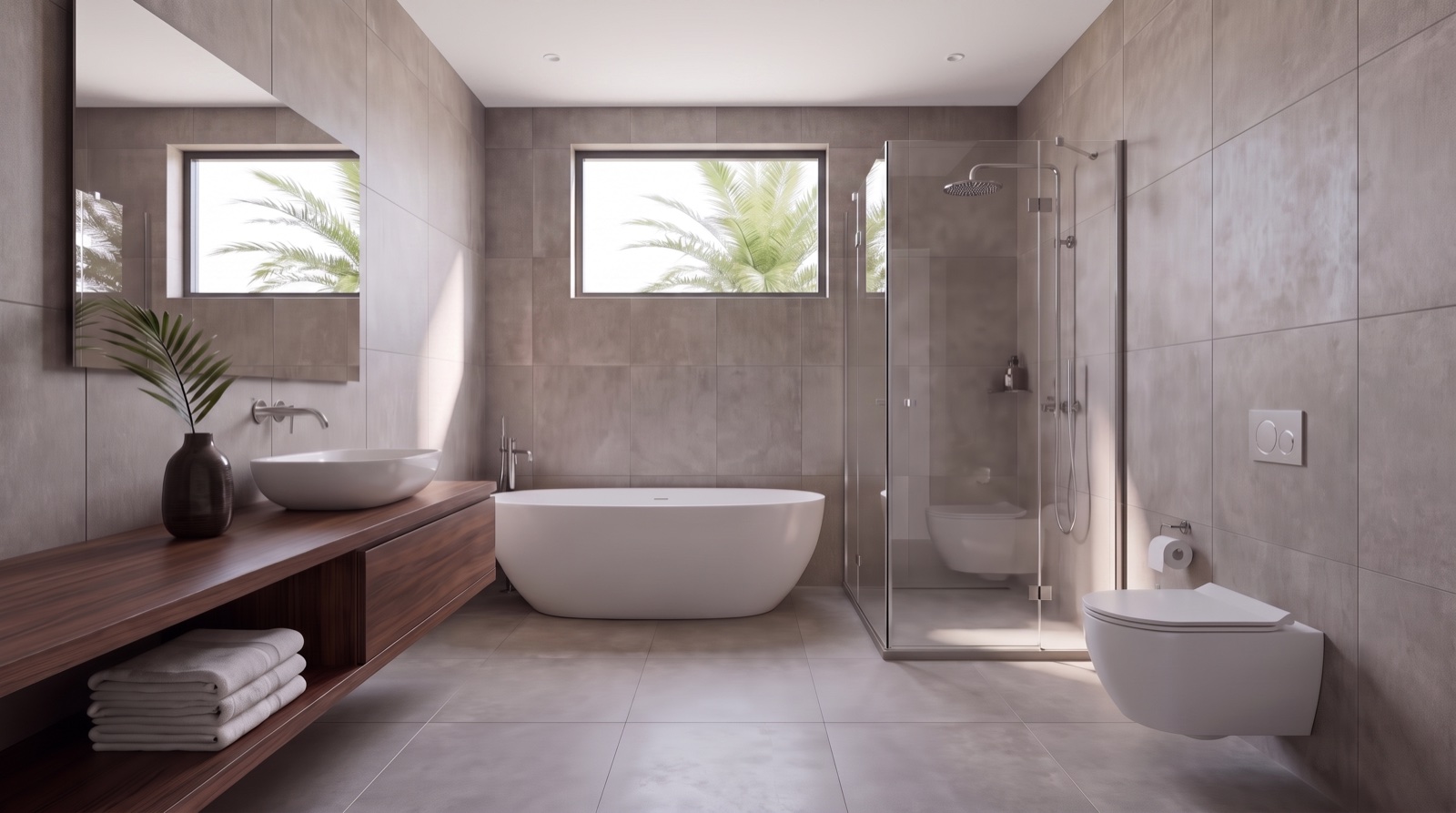 Villa 3 en-suite bathroom