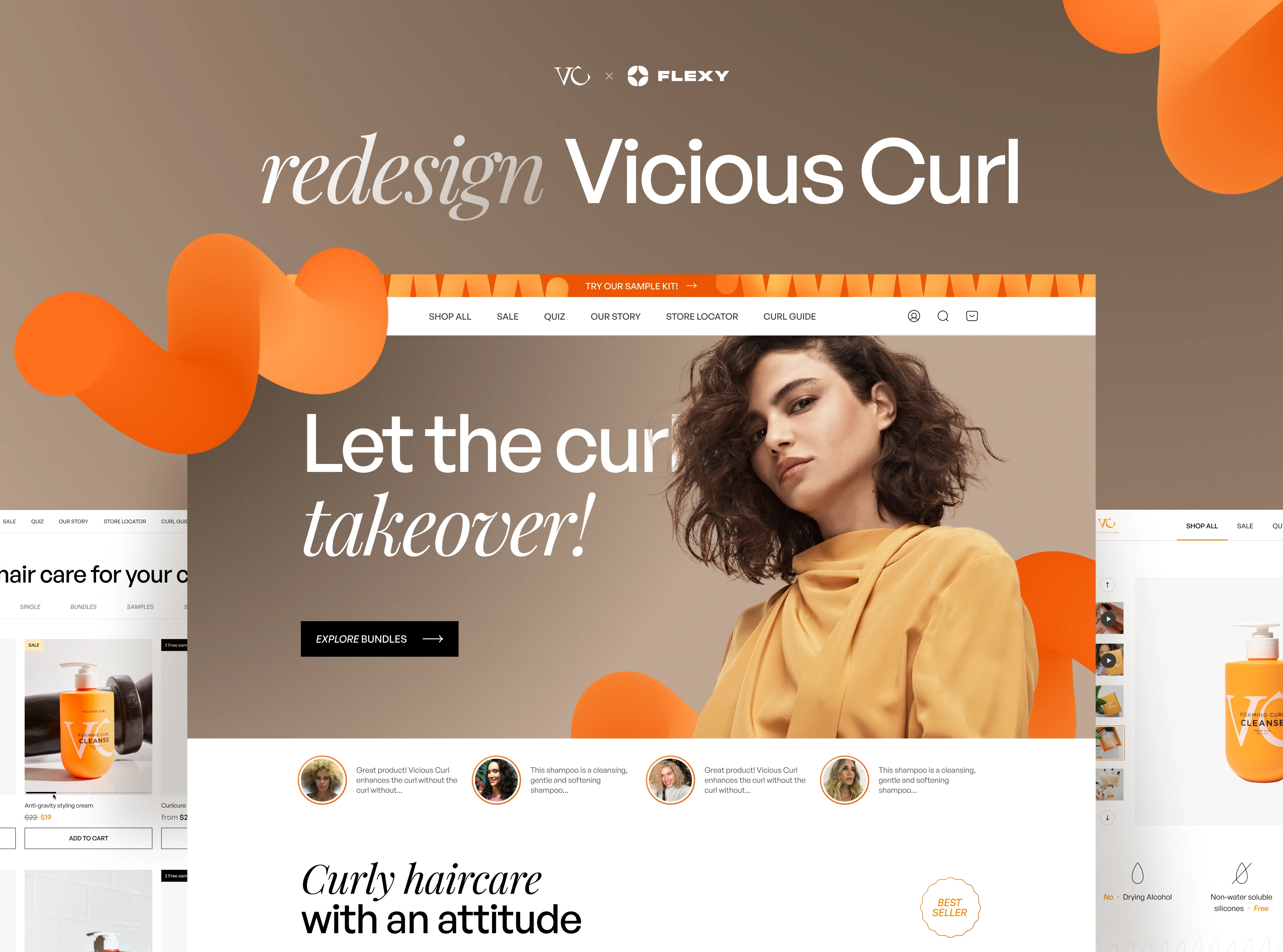 Vicious Curl - Design that boosted sales by 60%