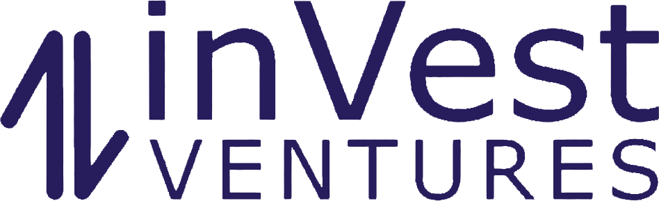 inVest Ventures logo with stylized letter V resembling an upward arrow.