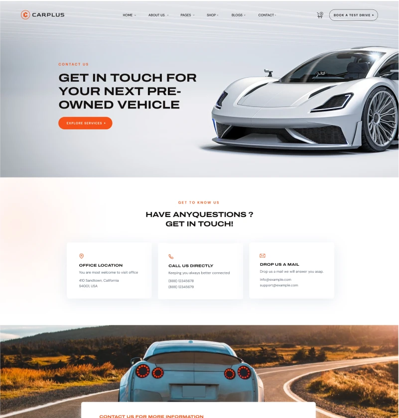landing page image