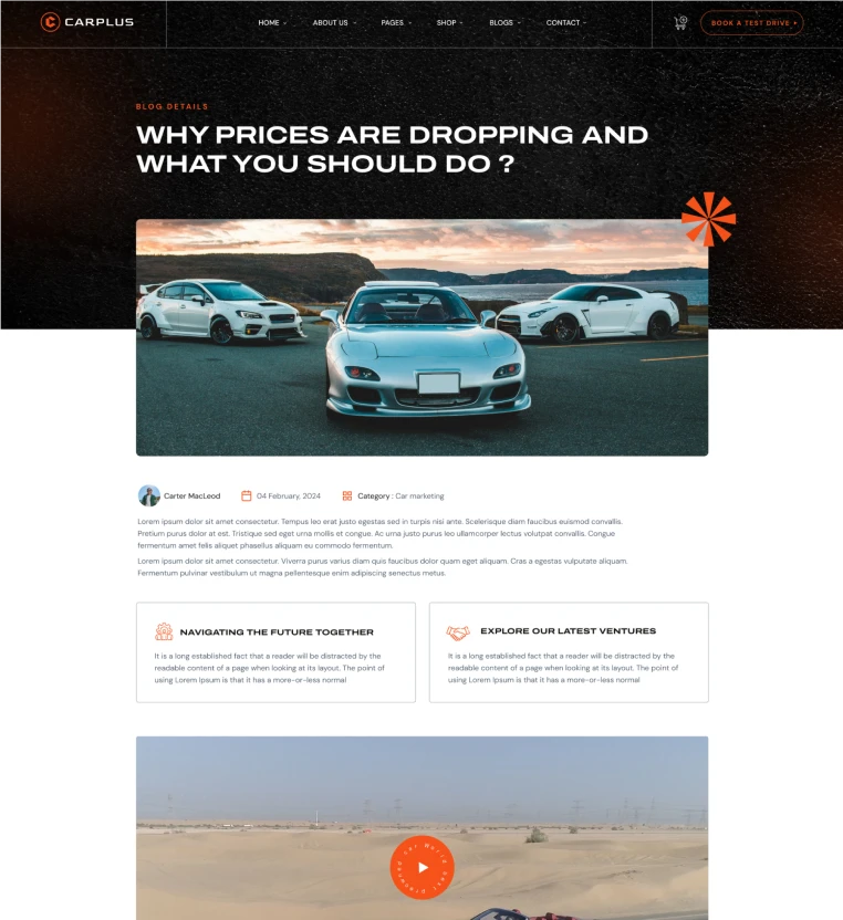 landing page image