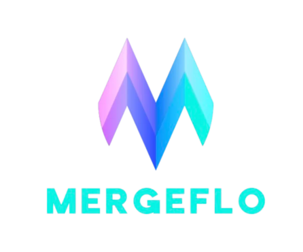 Mergeflo logo – AI automation platform branding