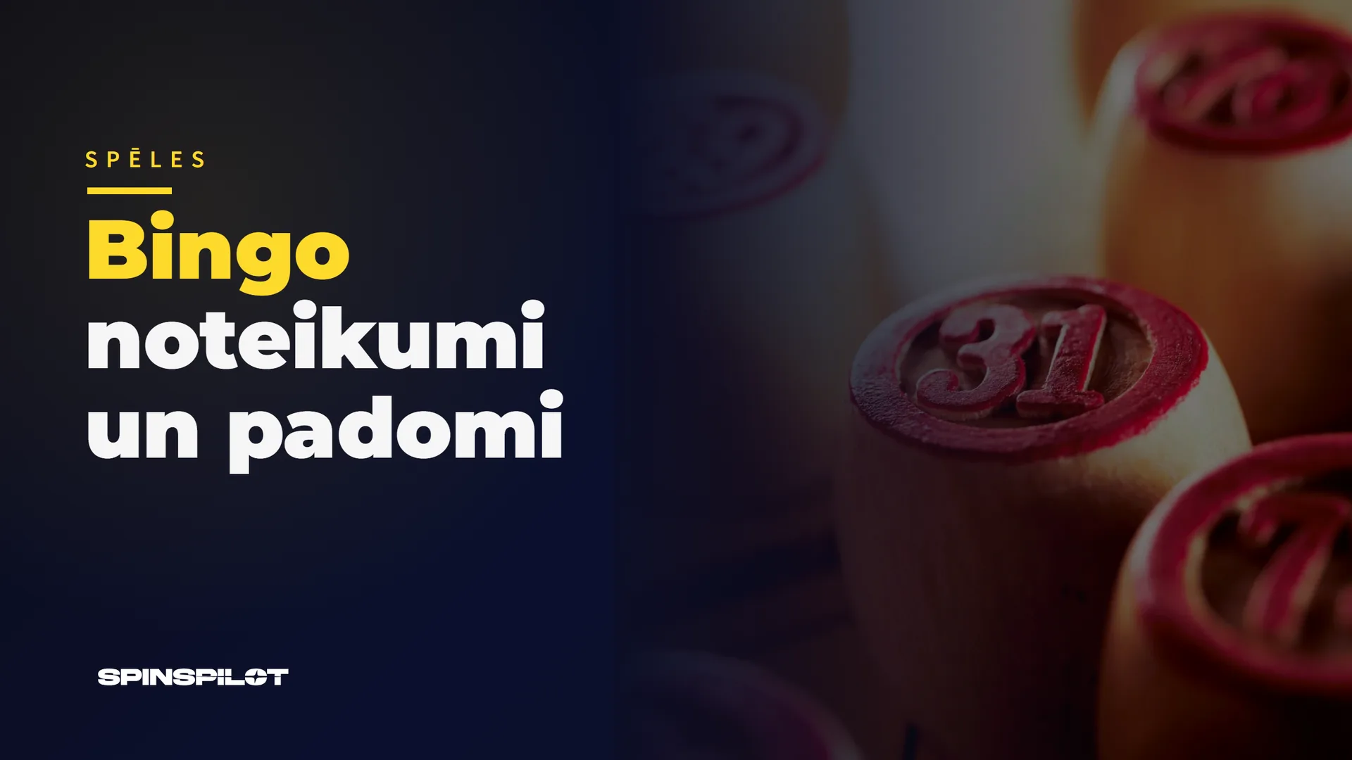 Bingo noteikumi un padomi