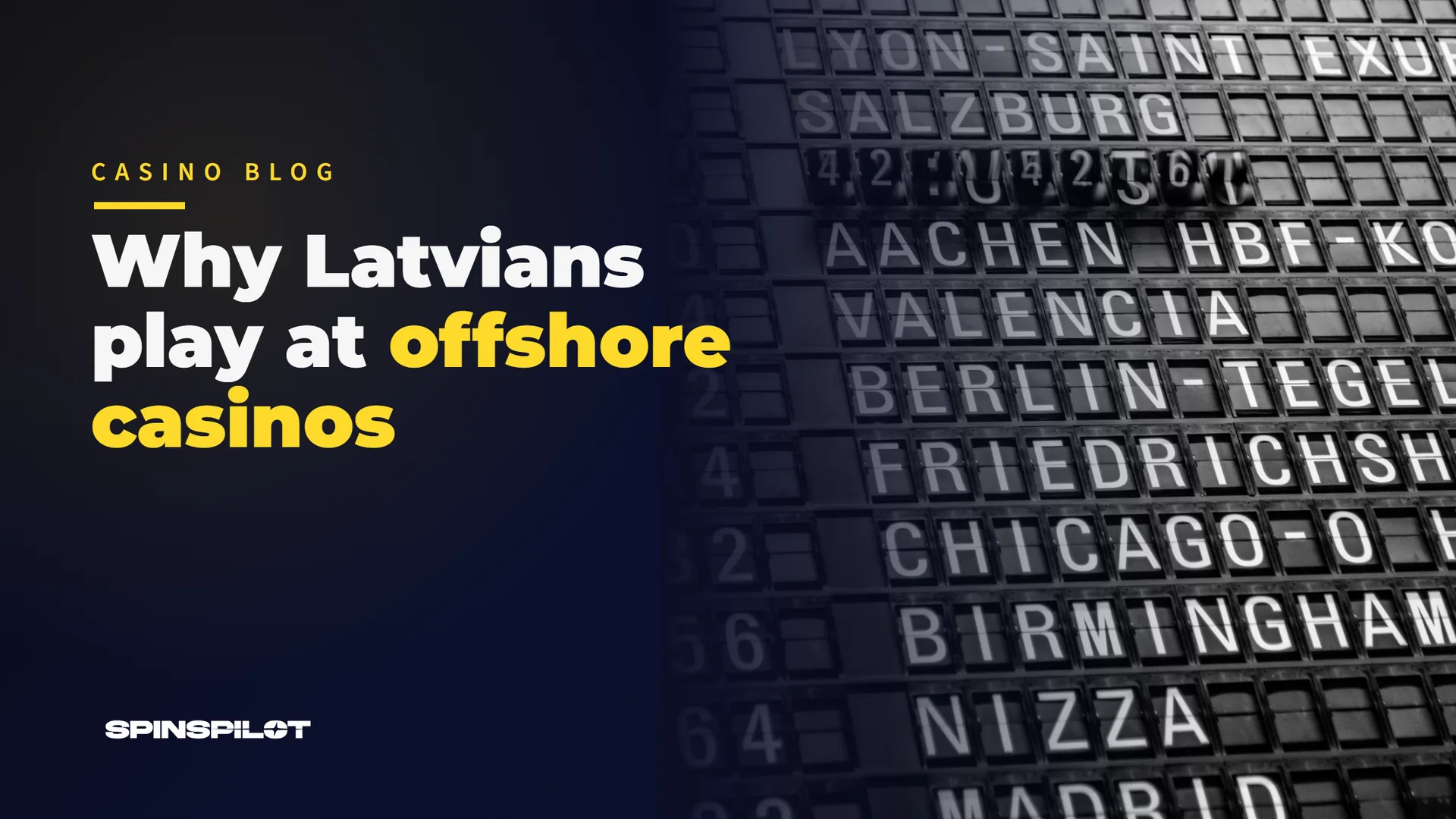 Why Latvians play at offshore casinos