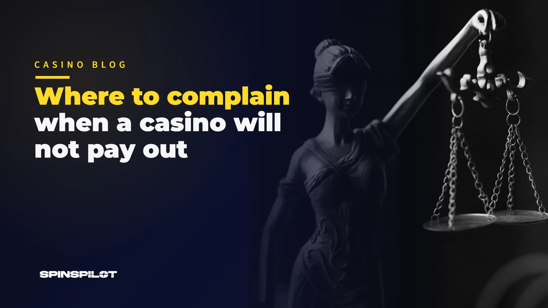 Where to complain when a casino will not pay out