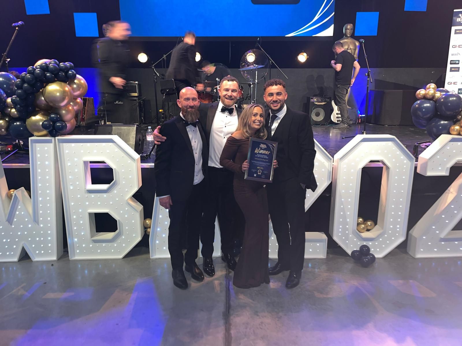 Safeseal Roofing Wins Trade Business of the Year at the Wigan Business Awards 2025