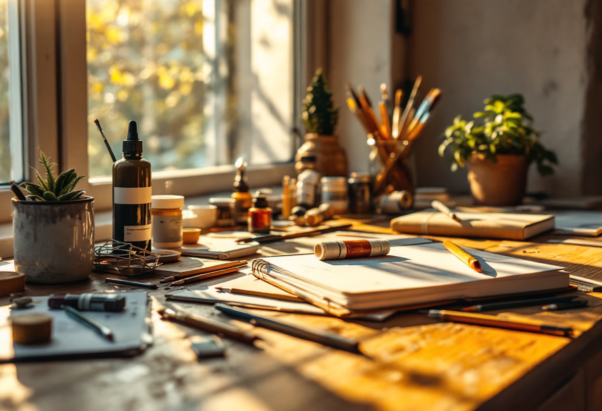 image of studio setting (for a game development company)