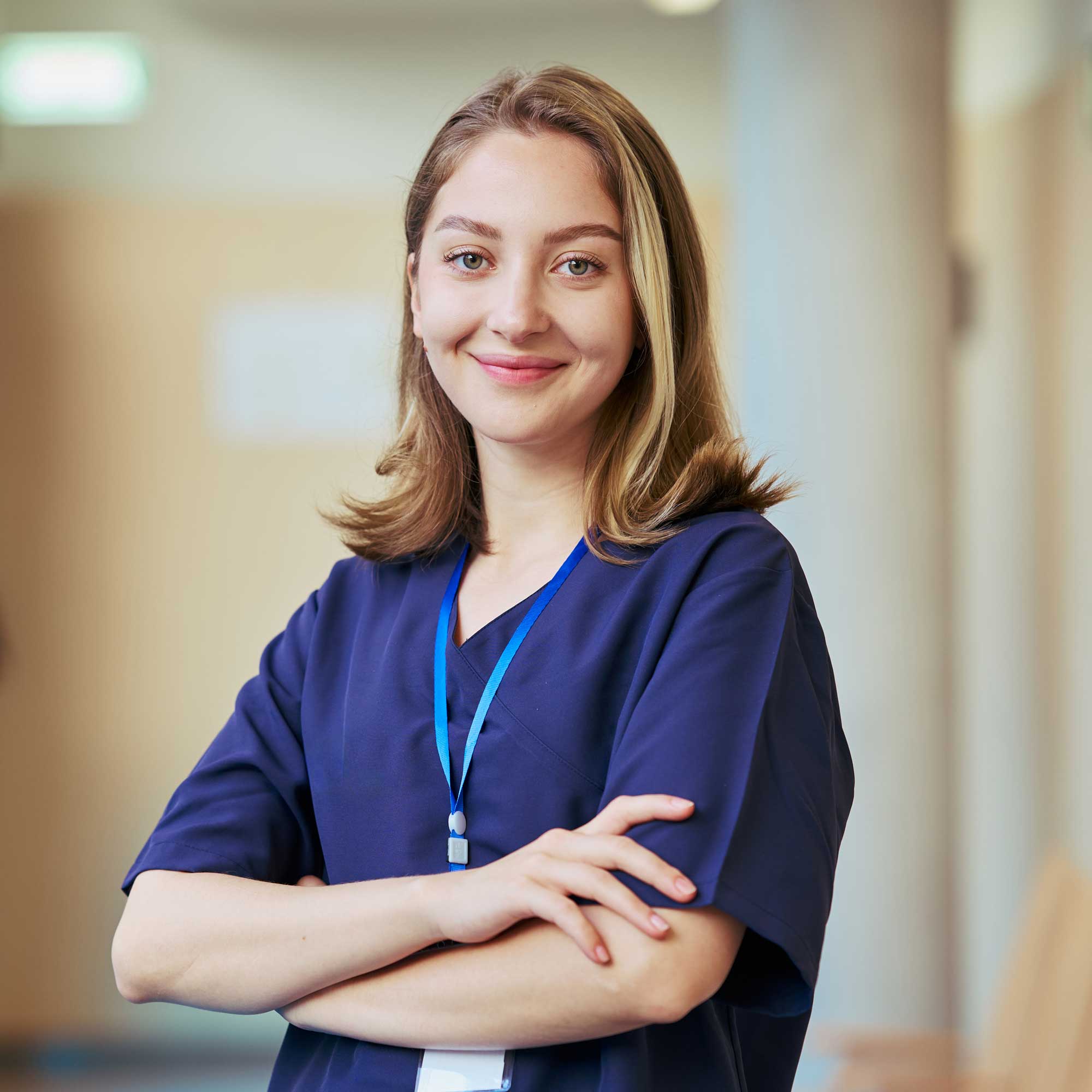 Studentin zur Chiropraktorin