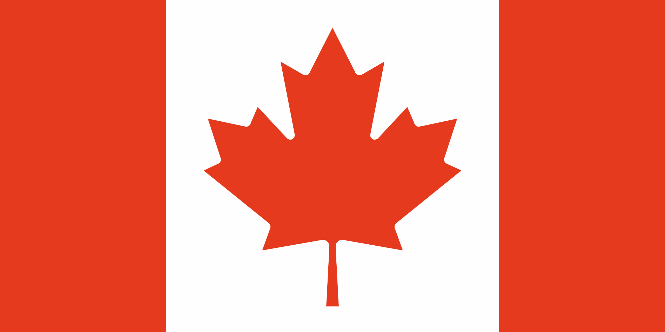 The flag of Canada