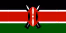 The flag of Kenya