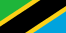 The flag of Tanzania
