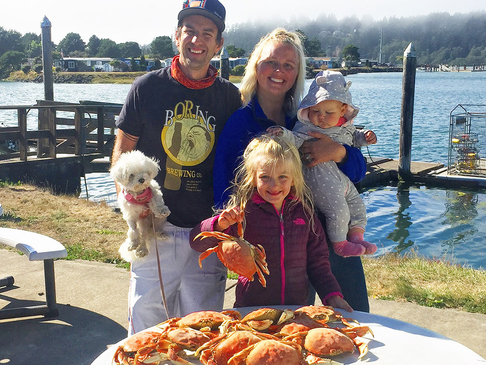 Family Crabbing