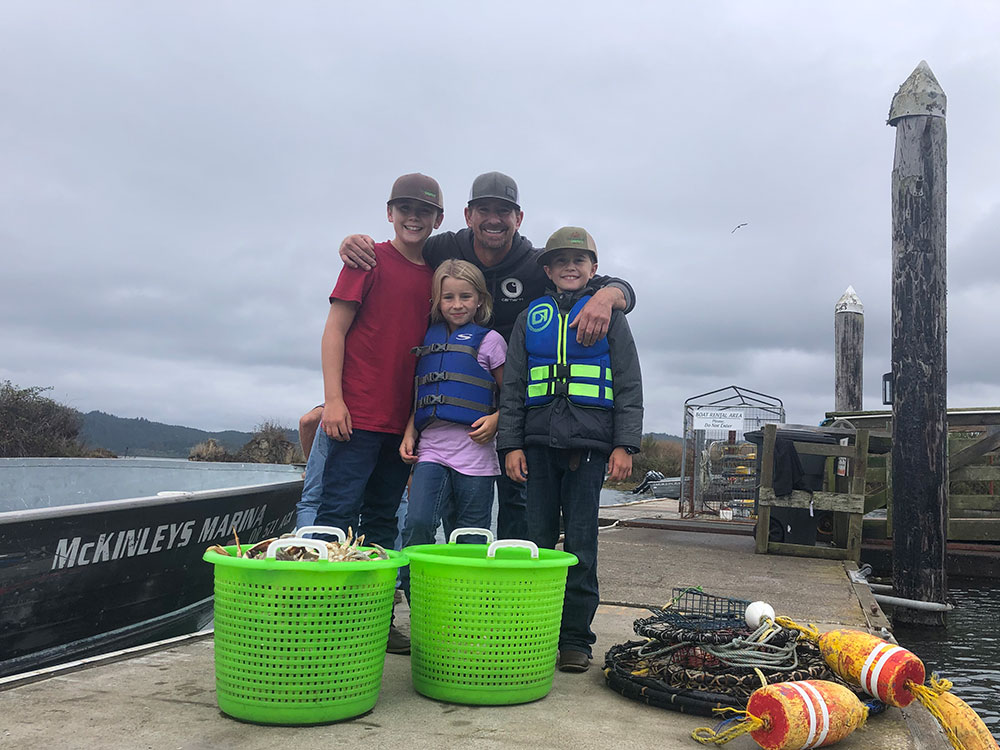 Family Crabbing