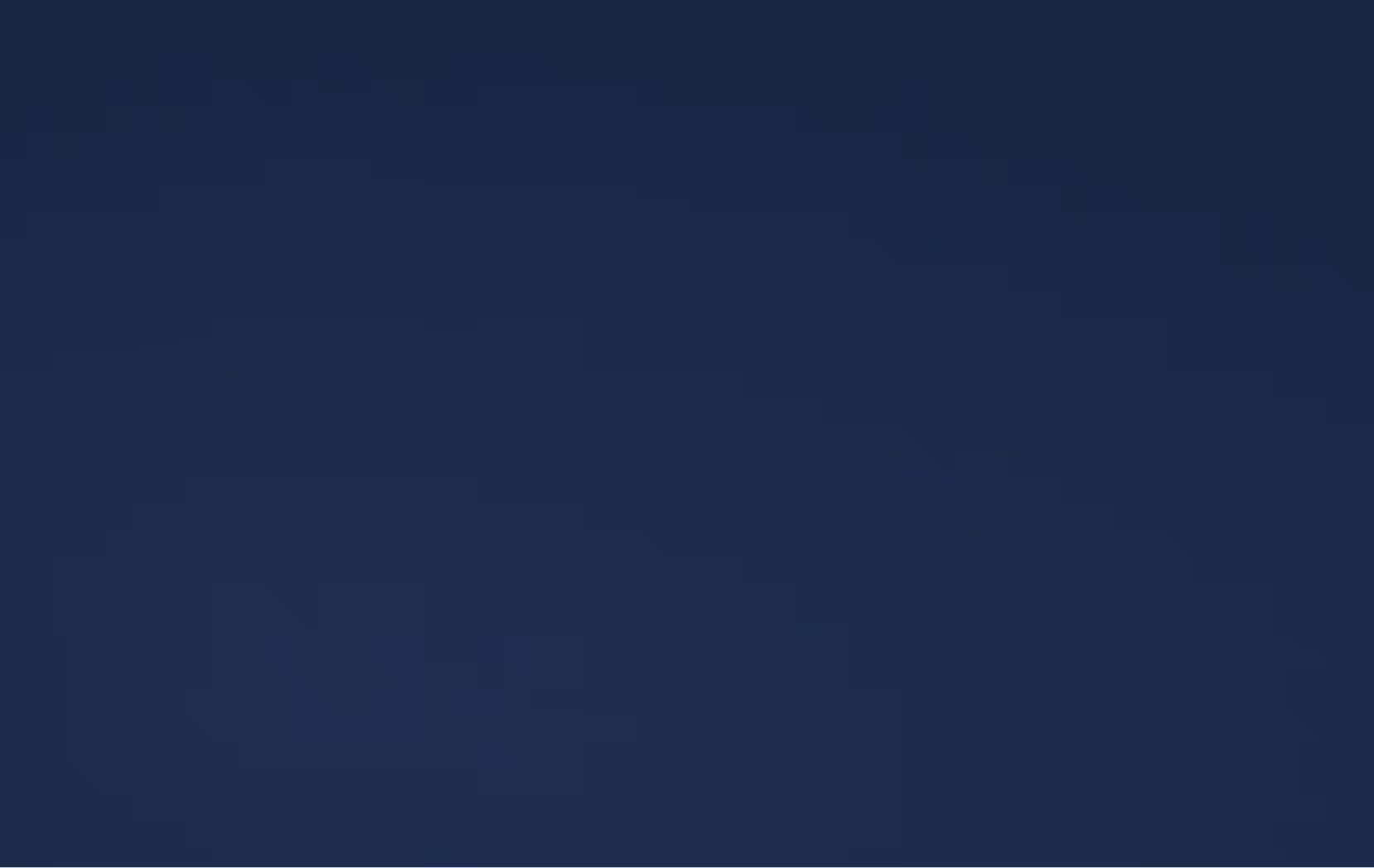 Solid dark blue background with subtle gradient.