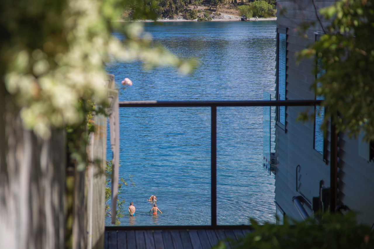 A man sitting in the room in old romantic cottage