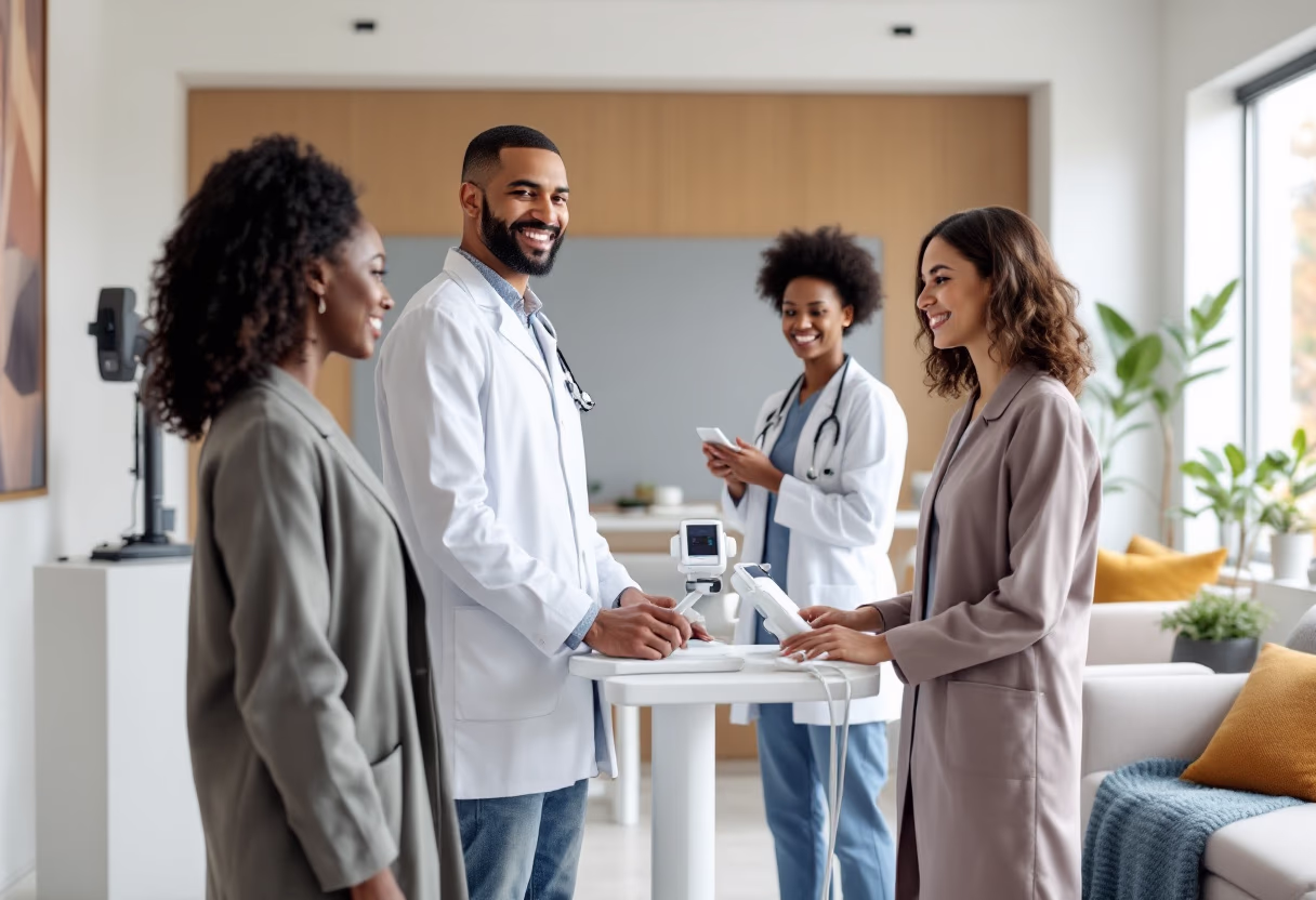 image of ai software in healthcare action