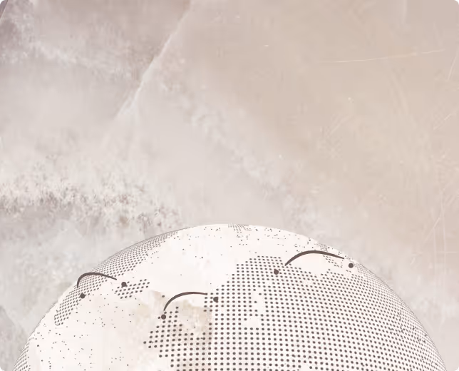 Diversification géographique - Carte du monde montrant les zones d'investissement internationales