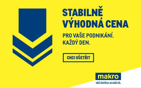 Banner Makro v rámci kampaně Stabilně výhodná cena